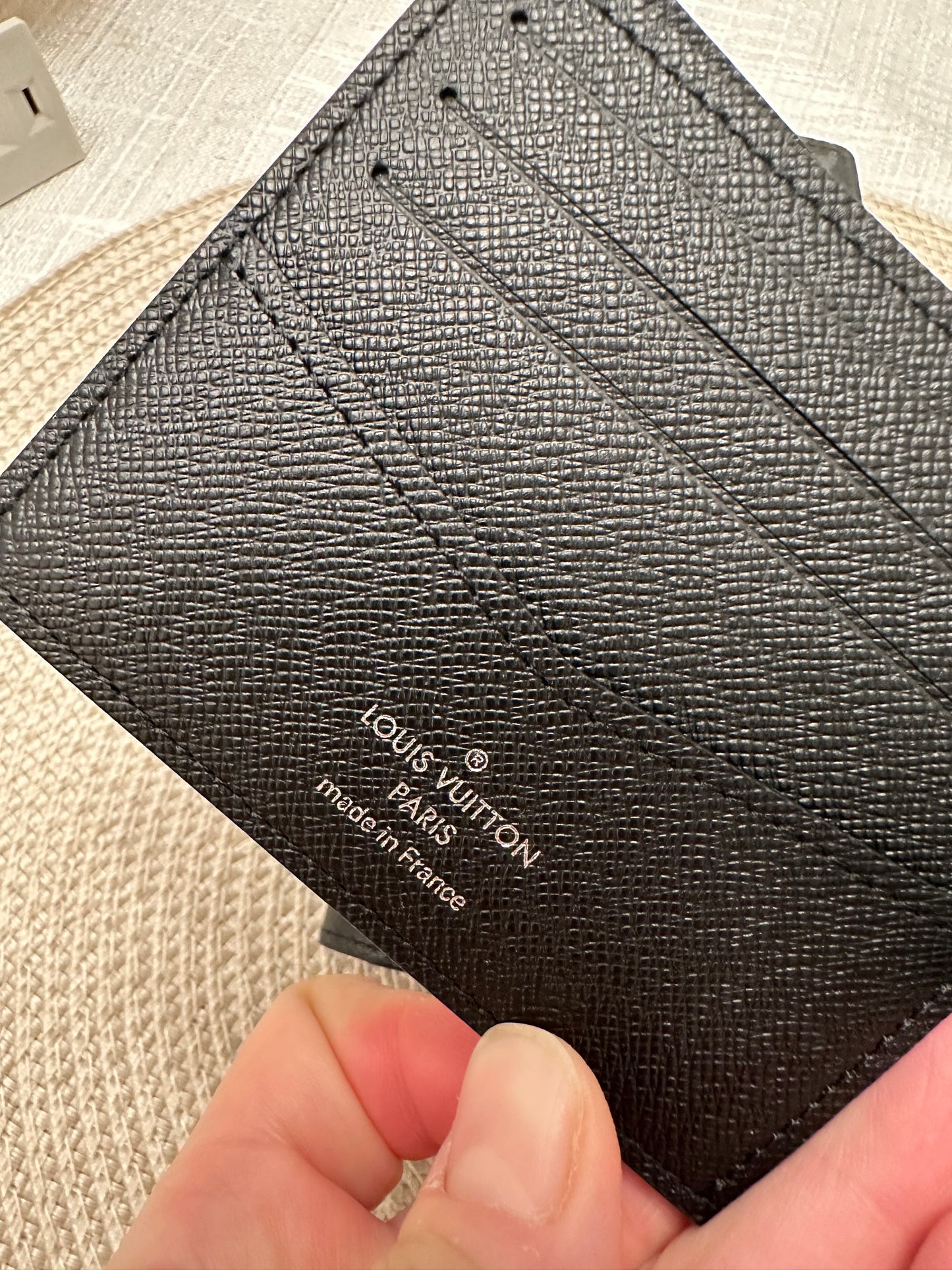 Men Wallet Black Elipse Monogram
