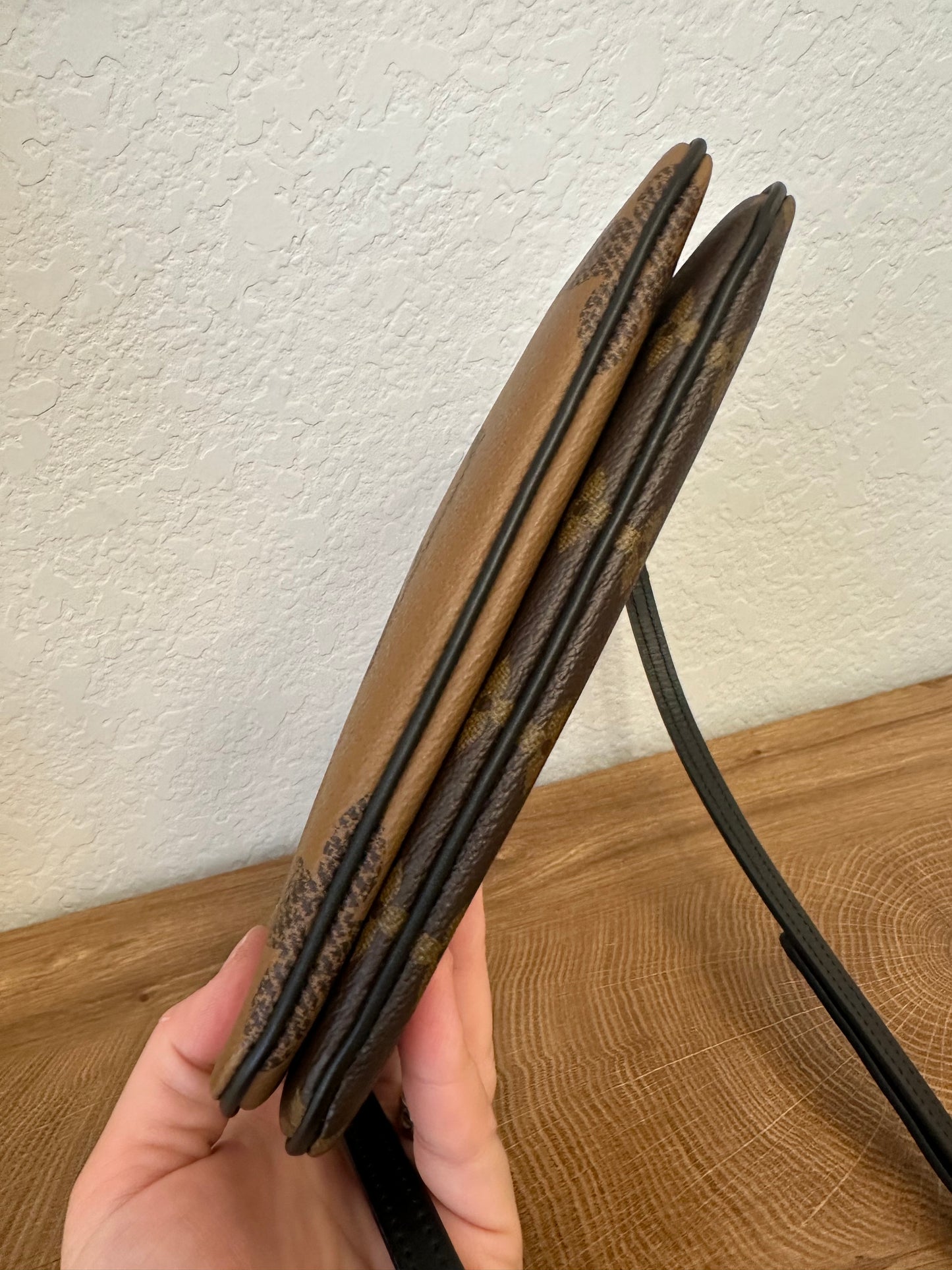 Louis Vuitton Reverse Monogram Giant Double Zip Pochette