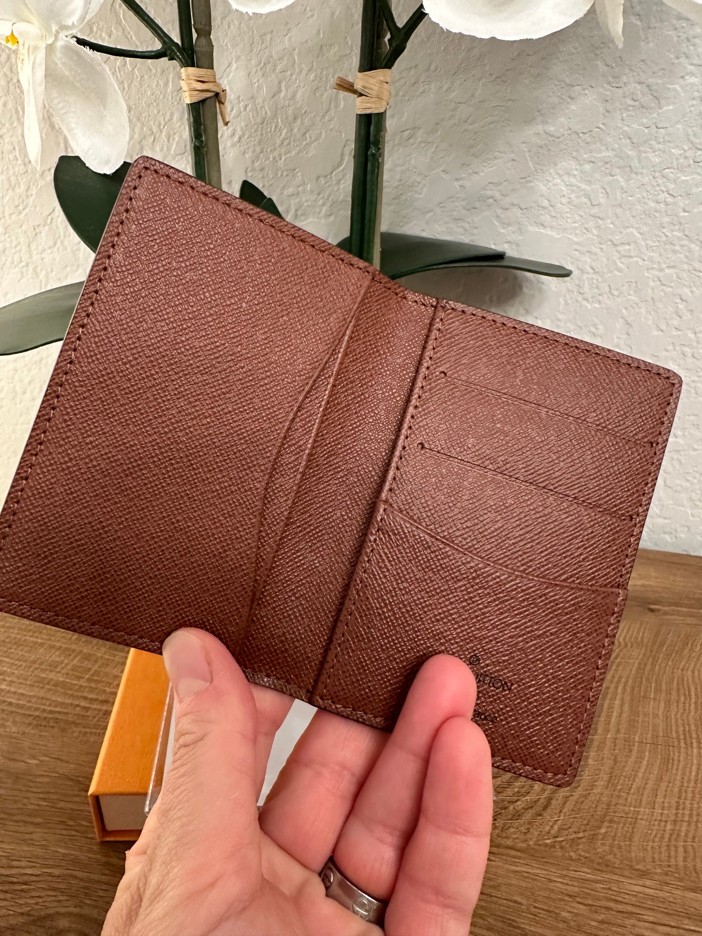Pocket Organizer Monogram