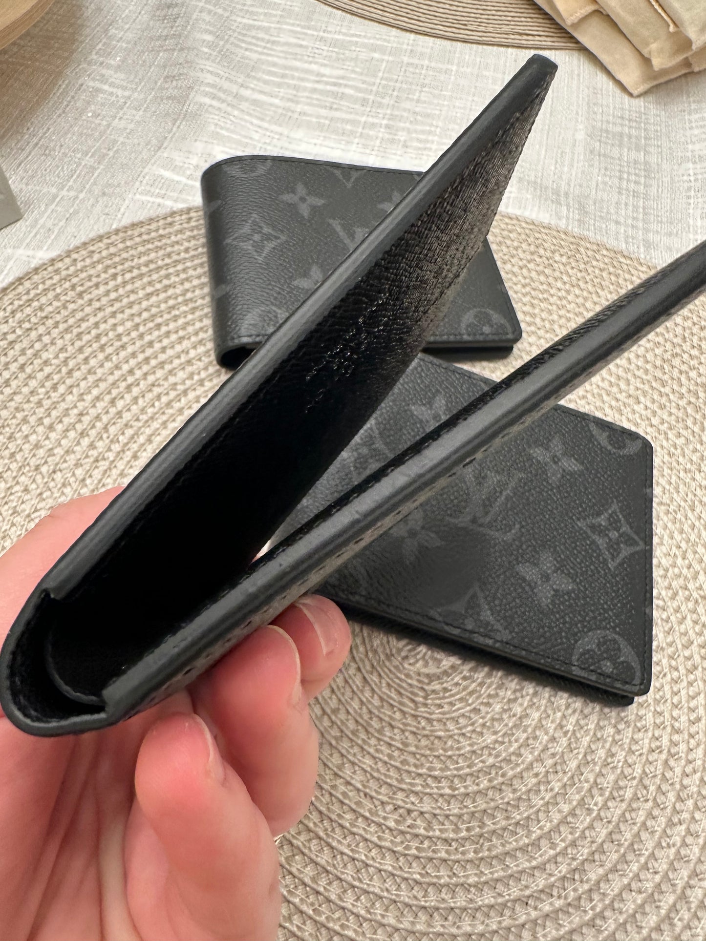 Men Wallet Black Elipse Monogram