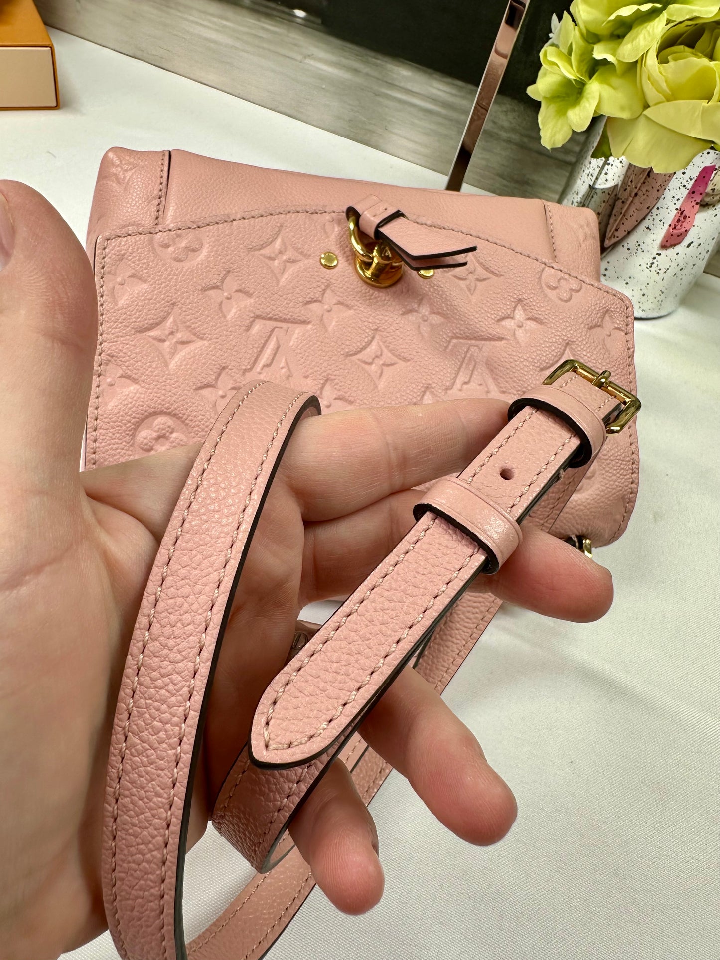 Louis Vuitton Blanche BB Rose Poudre