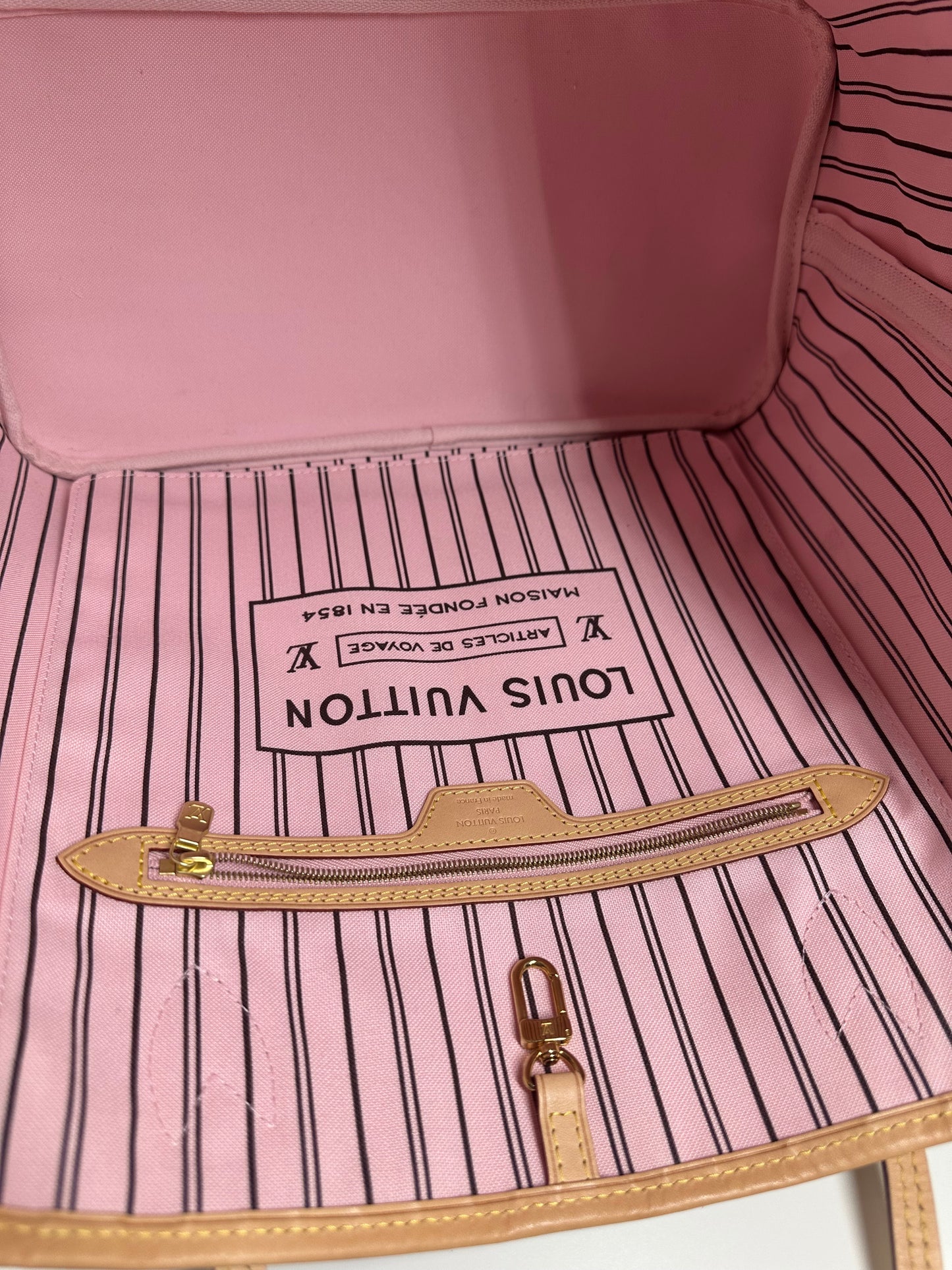 Neverfull MM Rose Ballerine