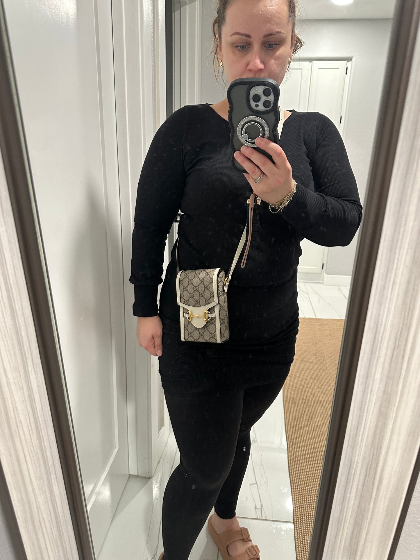 Gucci Horsebit 1955 Phone Crossbody Bag