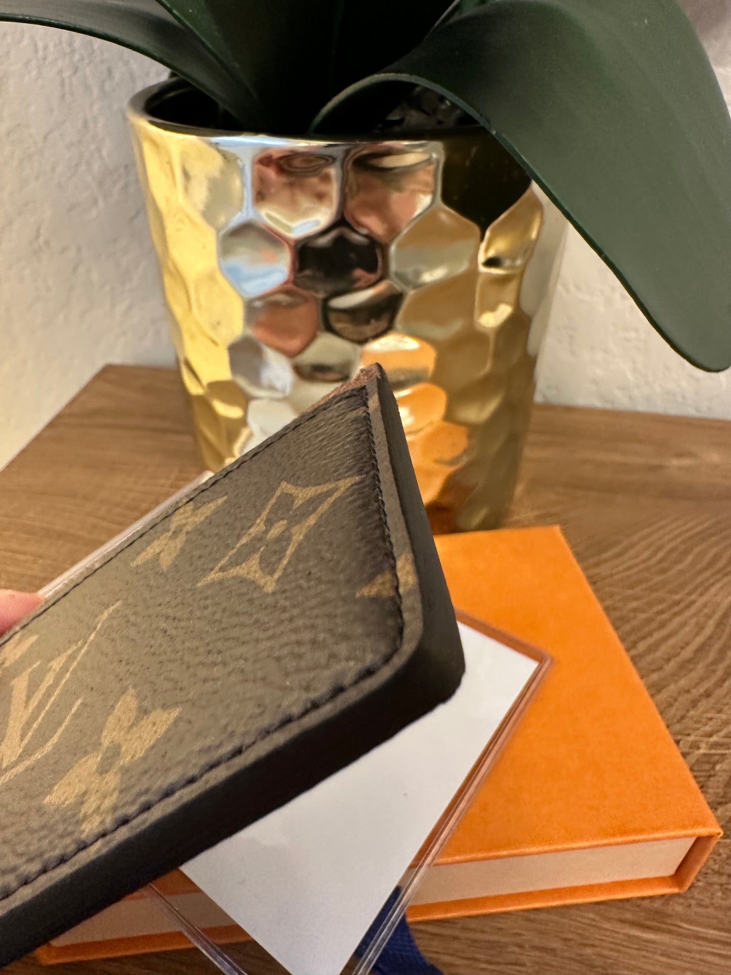 Brown Monogram Cardholder - Uniformes made in 🇪🇸