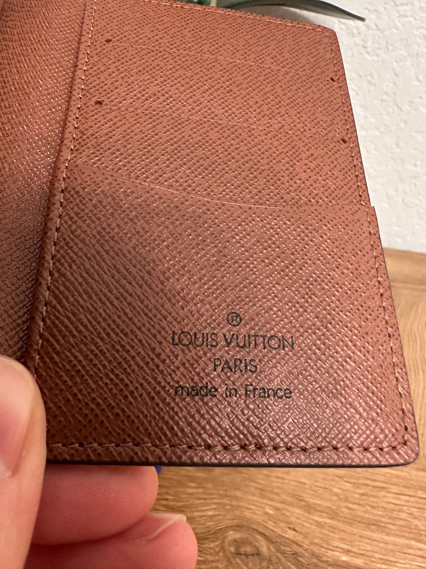 Pocket Organizer Monogram