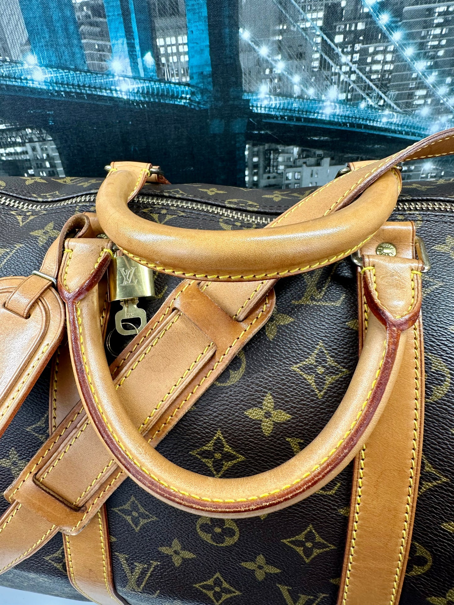 Keepall 50 Bandouliere Monogram