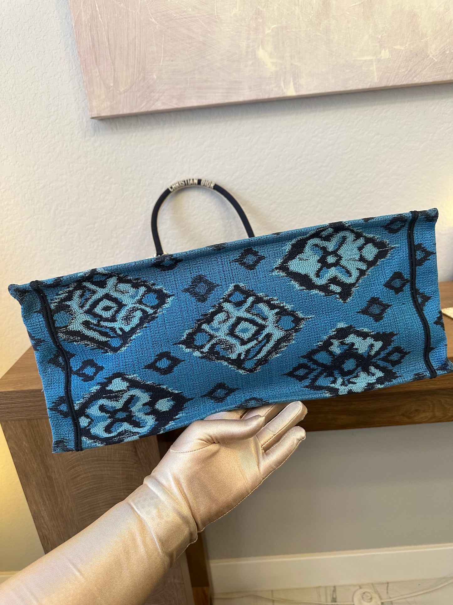 Dior Book Tote Large Palm Trees Limited