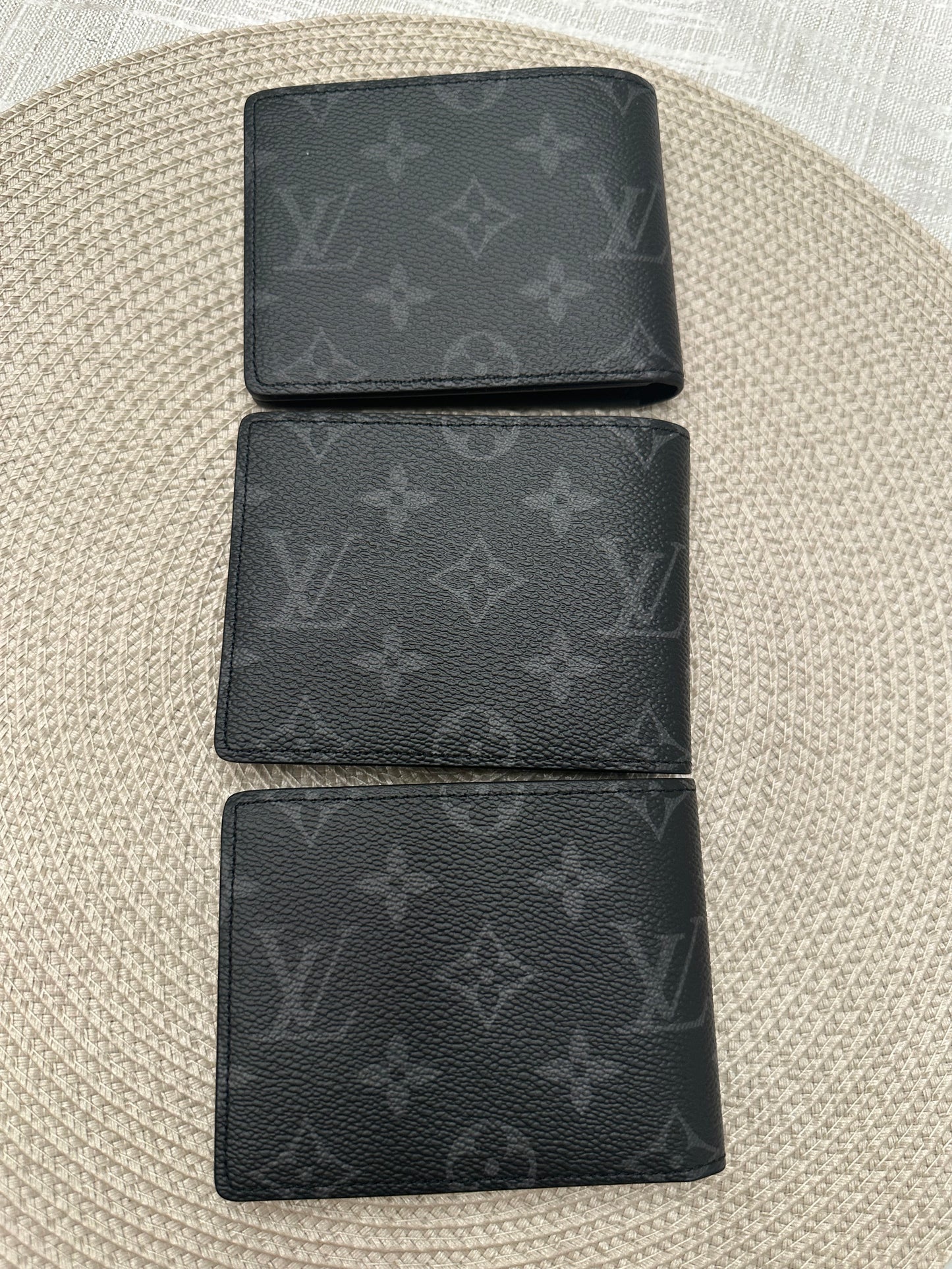 Men Wallet Black Elipse Monogram