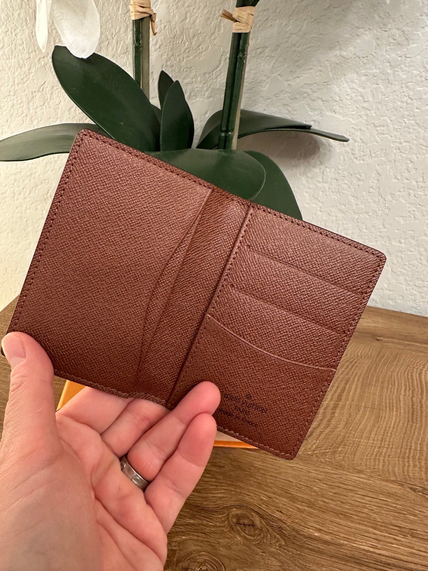 Pocket Organizer Monogram
