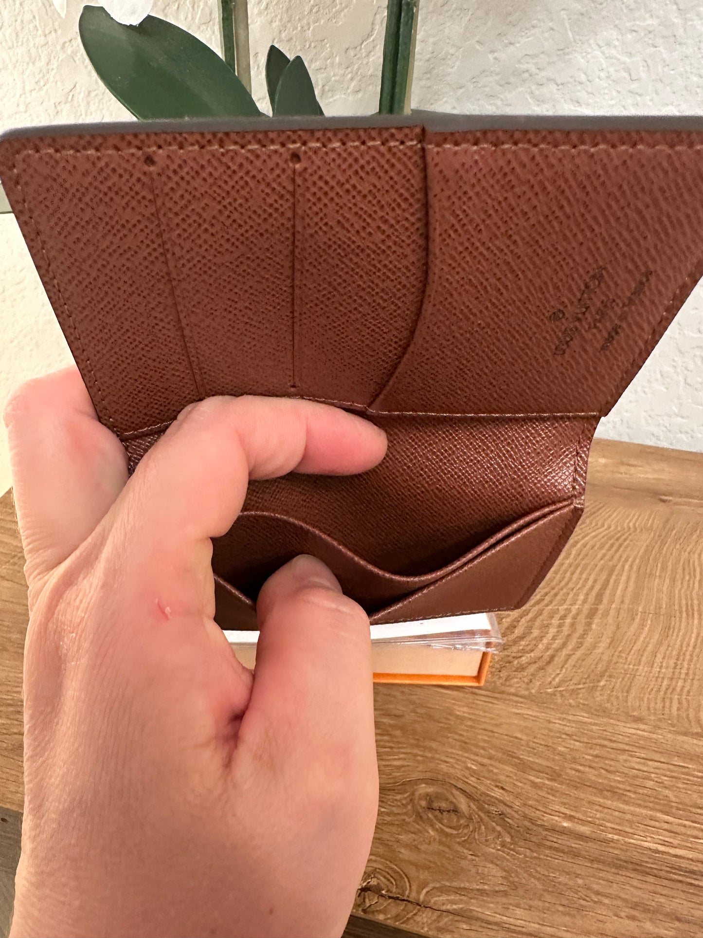 Pocket Organizer Monogram