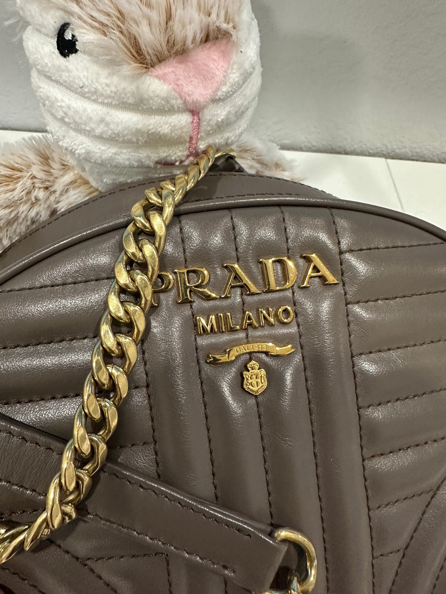 Prada Diagramme Crossbody Bag
