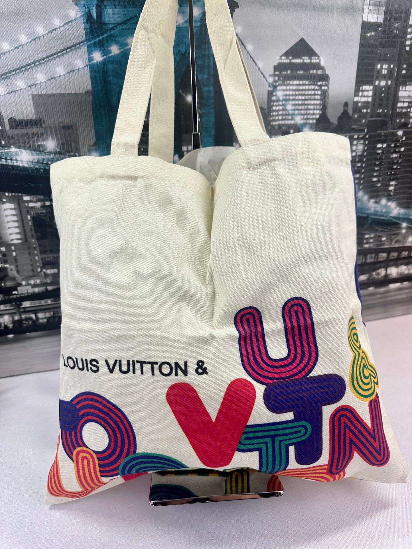 Colorful Beach City Tote - Shenzhen Exhibition Show