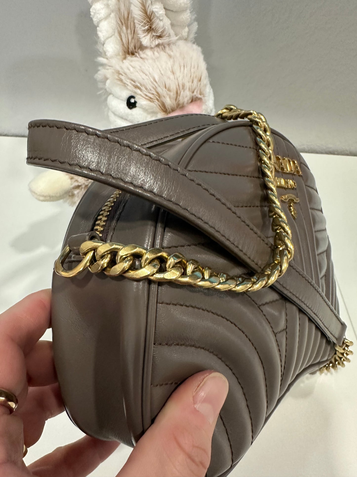 Prada Diagramme Crossbody Bag