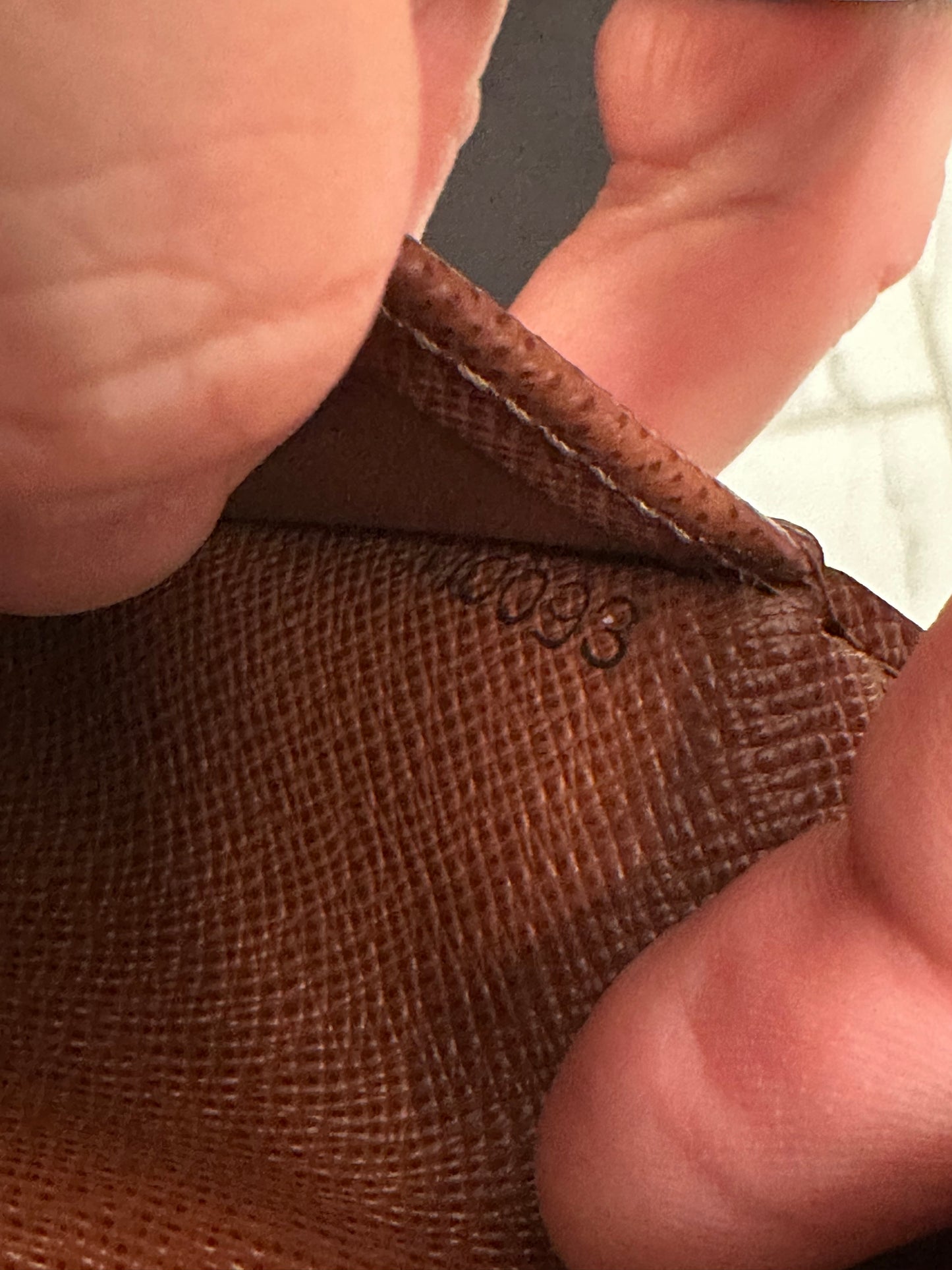 Pocket Organizer Monogram
