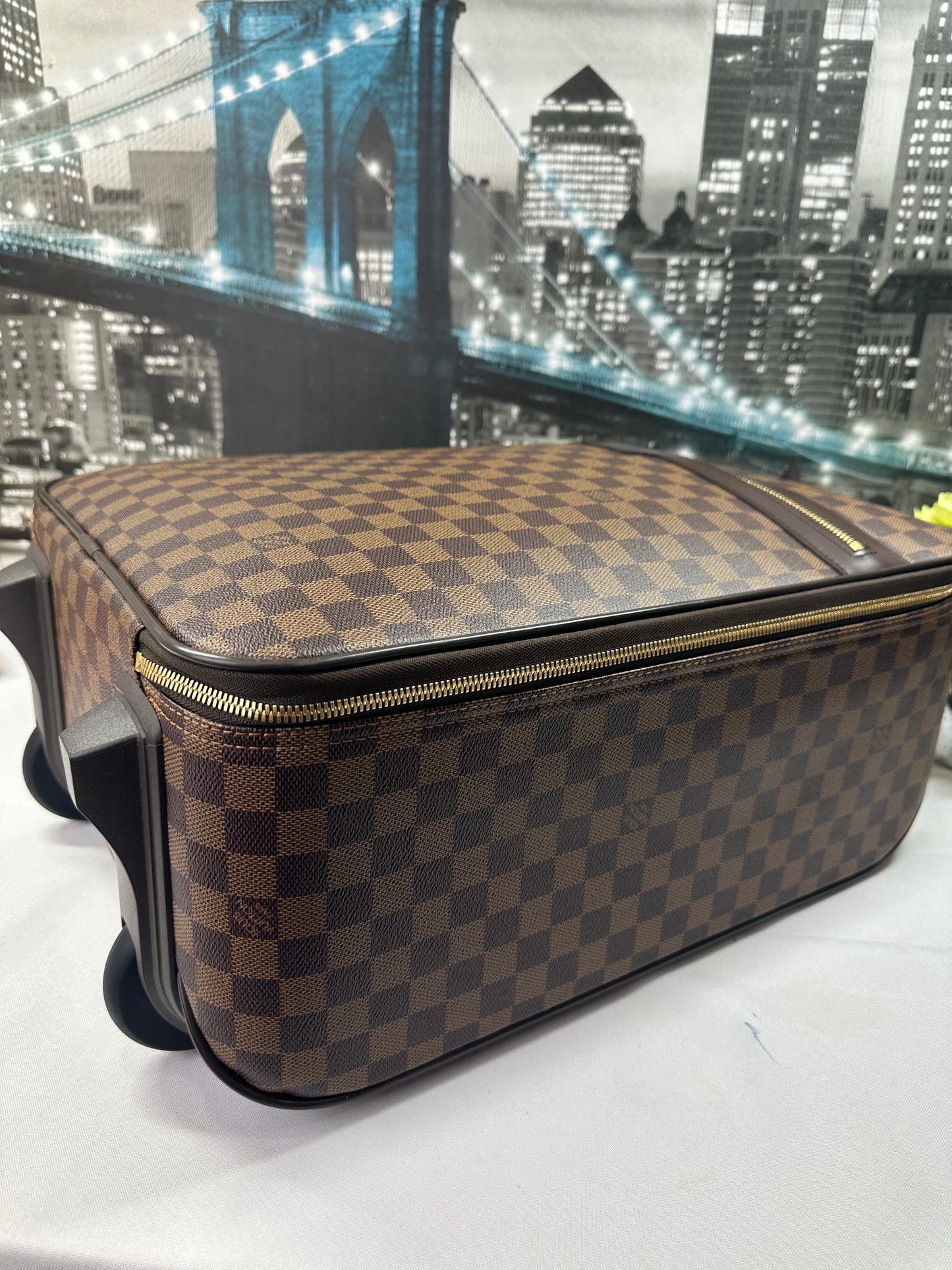 Pegase 45 Damier Ebene Luggage