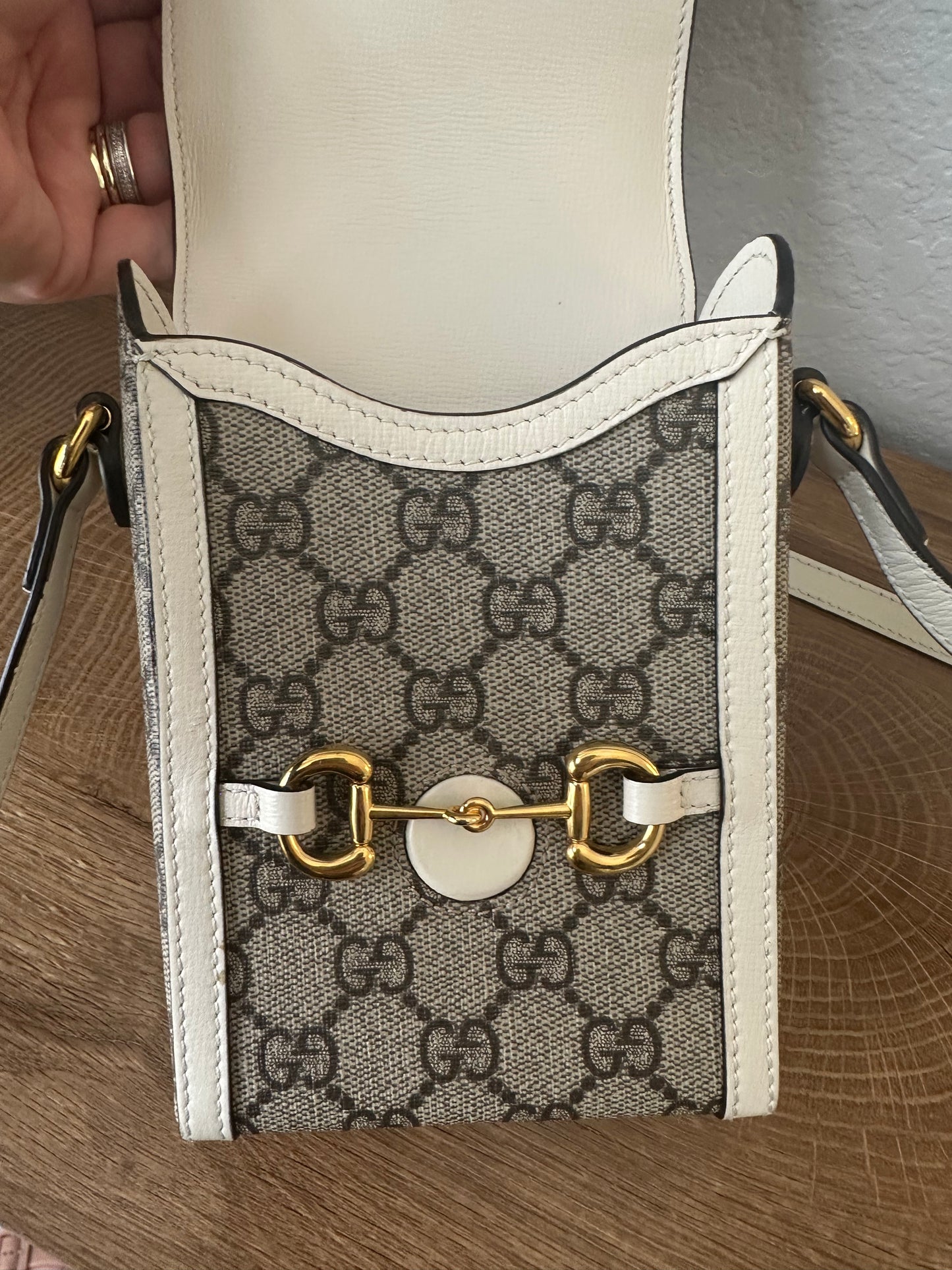 Gucci Horsebit 1955 Phone Crossbody Bag
