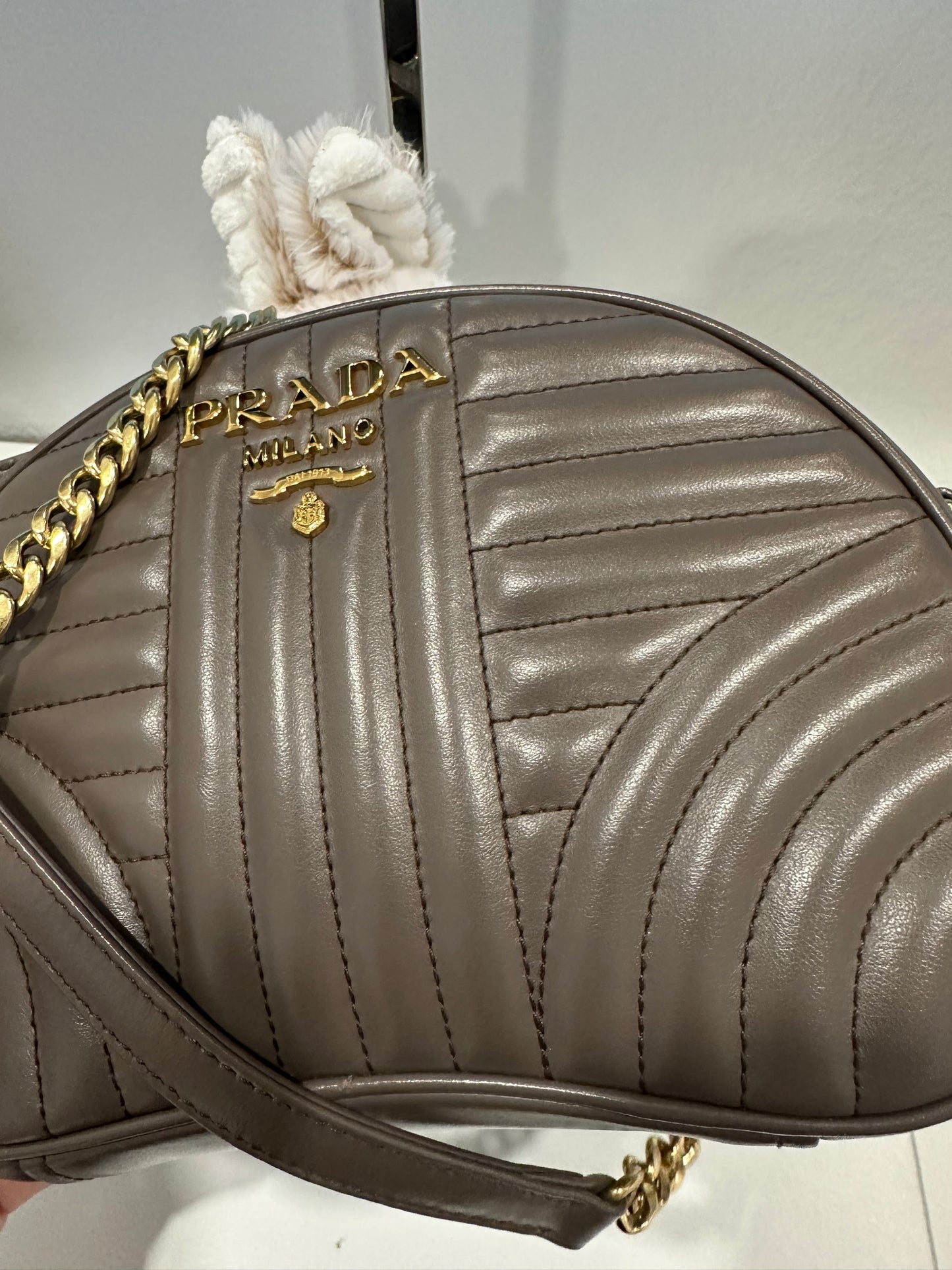 Prada Diagramme Crossbody Bag