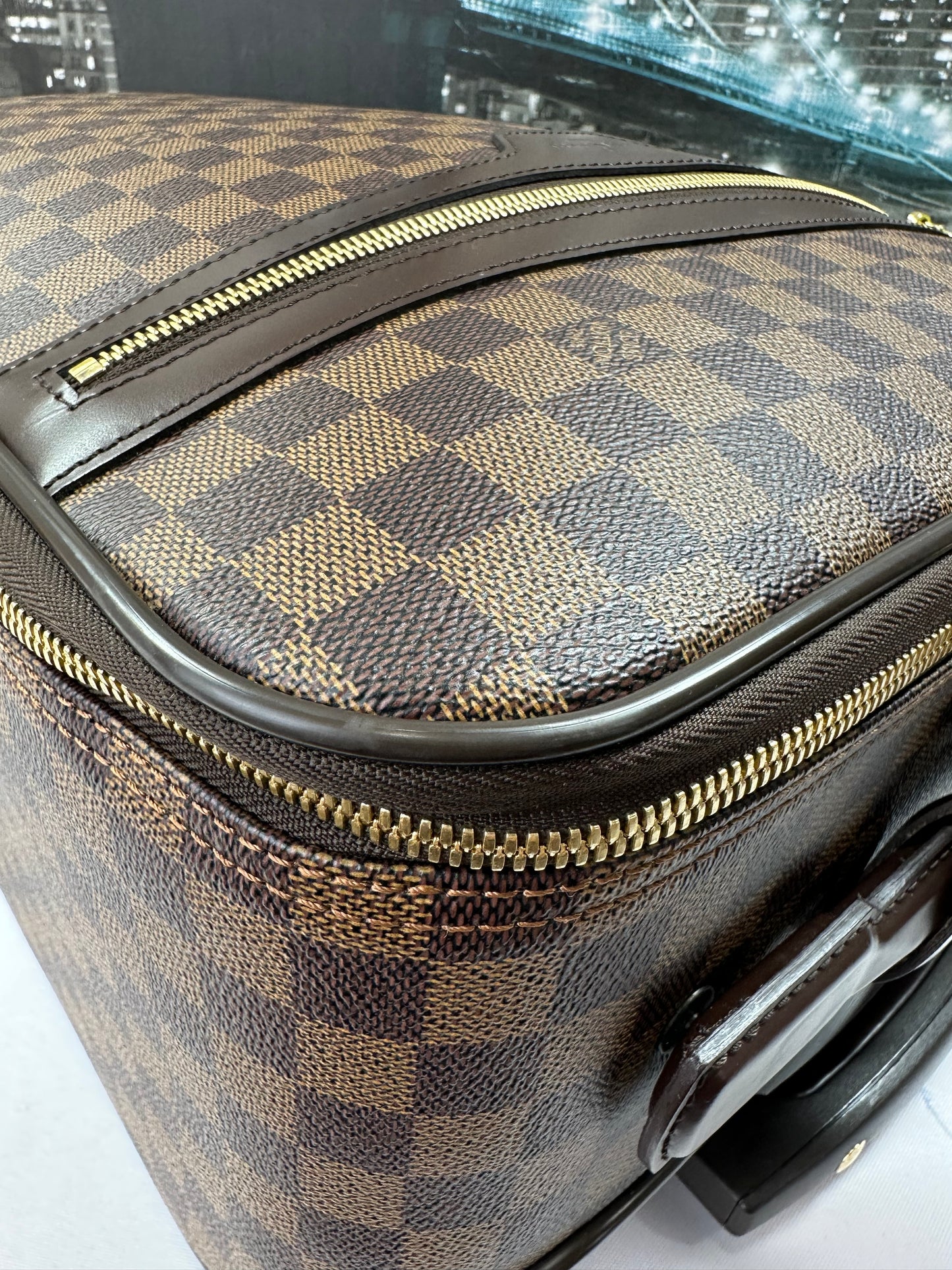 Pegase 45 Damier Ebene Luggage