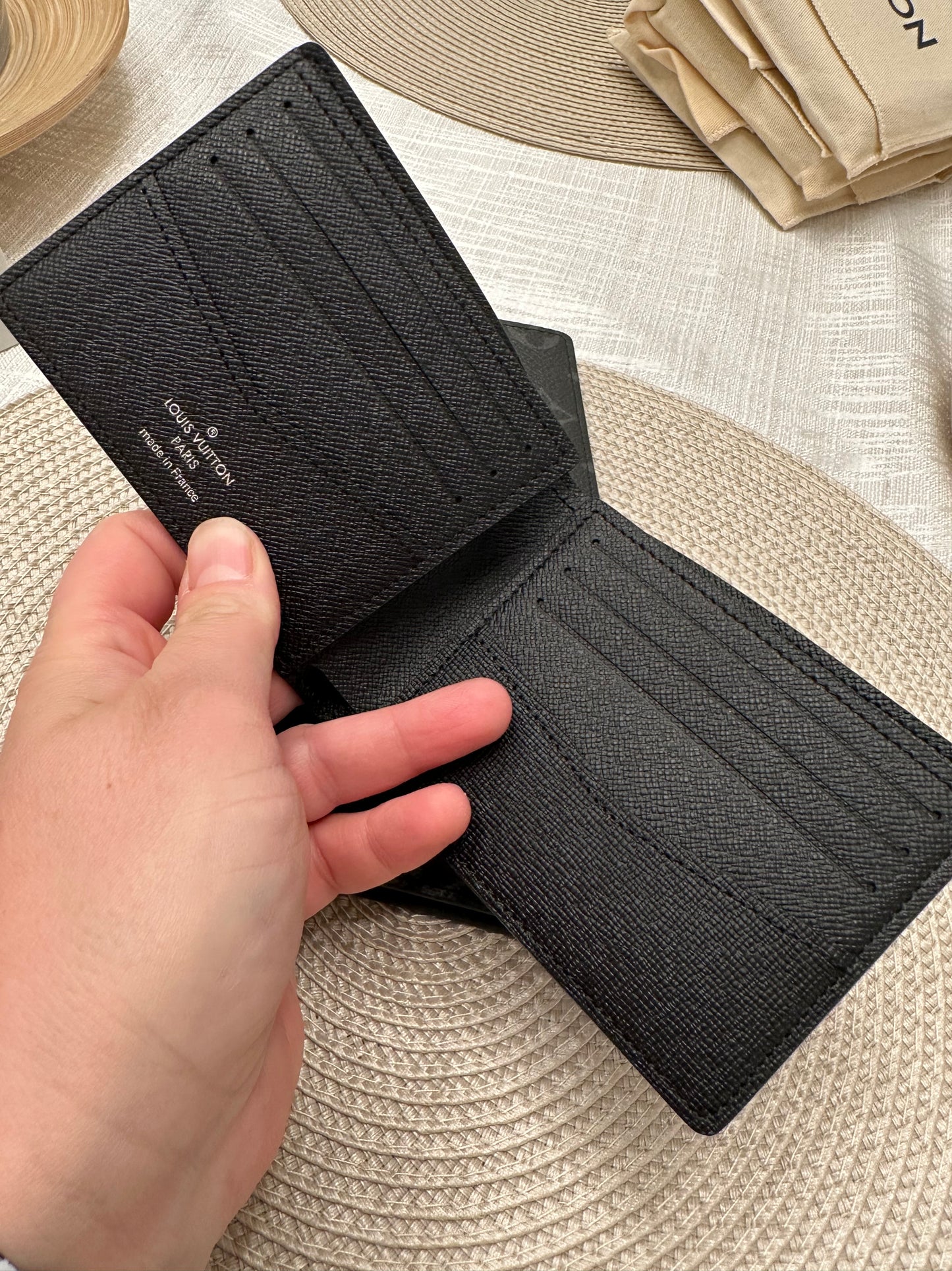 Men Wallet Black Elipse Monogram