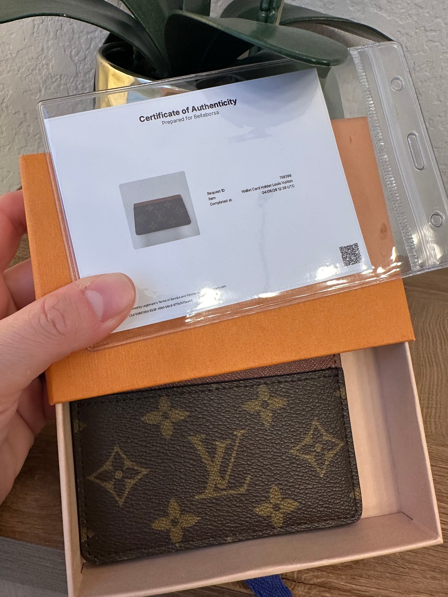 Brown Monogram Cardholder - made in 🇫🇷